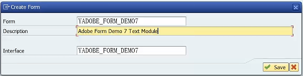 4.Adobe Form_创建Adobe Form